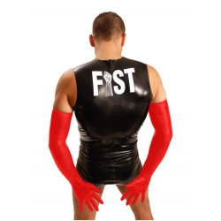 Fist Gants Fist Shoulder Rouge
